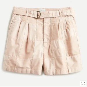 J. Crew Shorts - Limited-edition D-ring patchwork  - Sz 6 - NWT